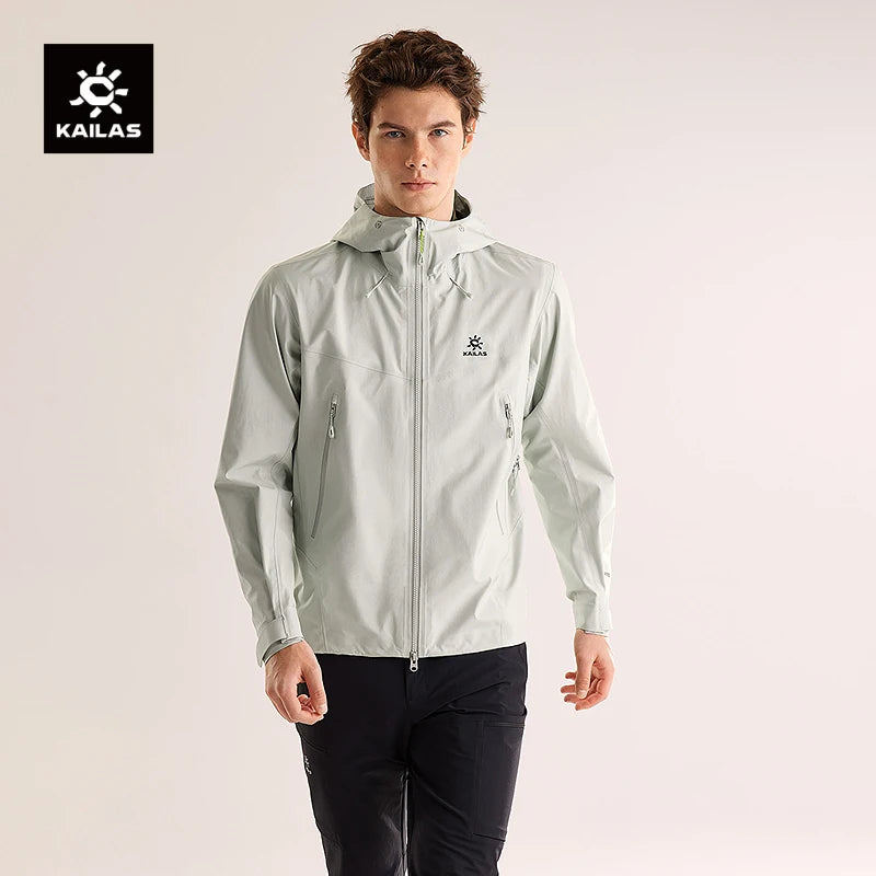 KAILAS New Bogda 40D 3L Hardshell Jacket Lightweight Windproof Waterproof Outdoor Hiking Mountaineering Sports Jacket KG2511116