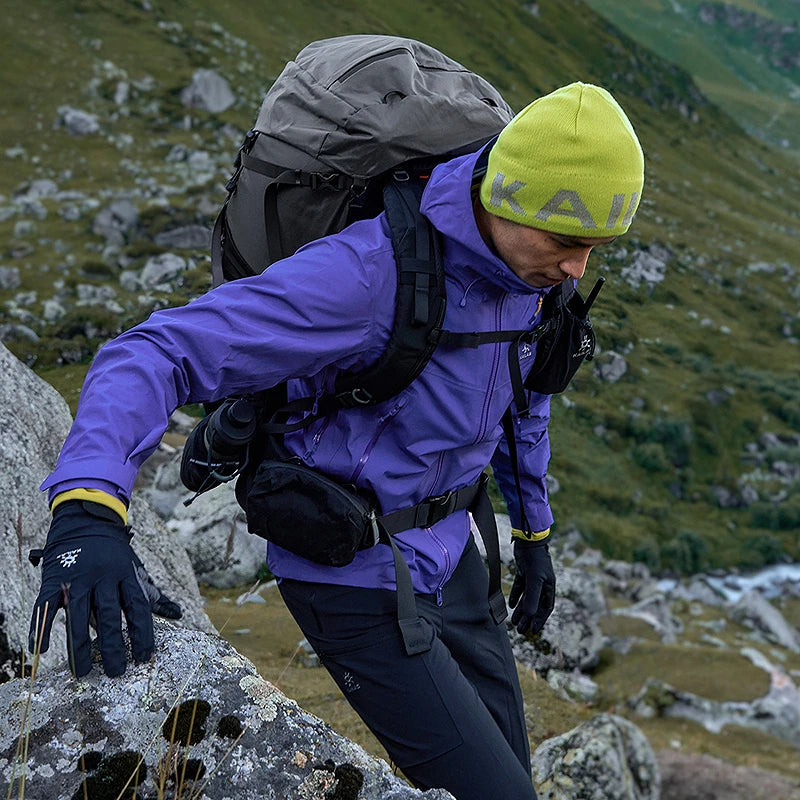 KAILAS New Bogda 40D 3L Hardshell Jacket Lightweight Windproof Waterproof Outdoor Hiking Mountaineering Sports Jacket KG2511116