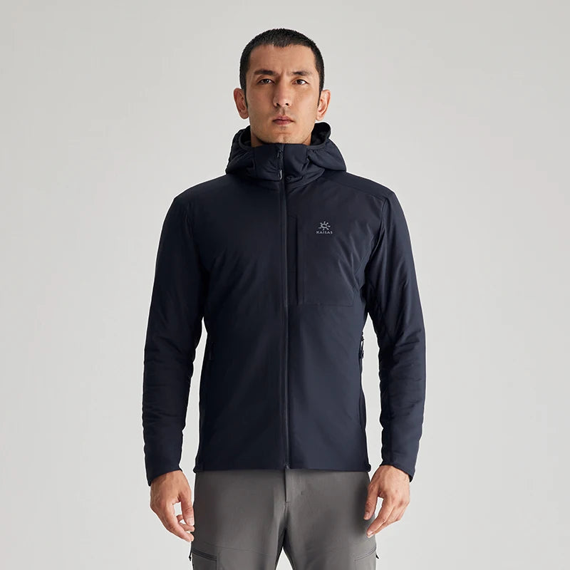 KAILAS RH 80 Packable Insulated Jacket With Primaloft Gold For Men Winter Warm Hoodied Outdoor Sports Jackets KG2330162