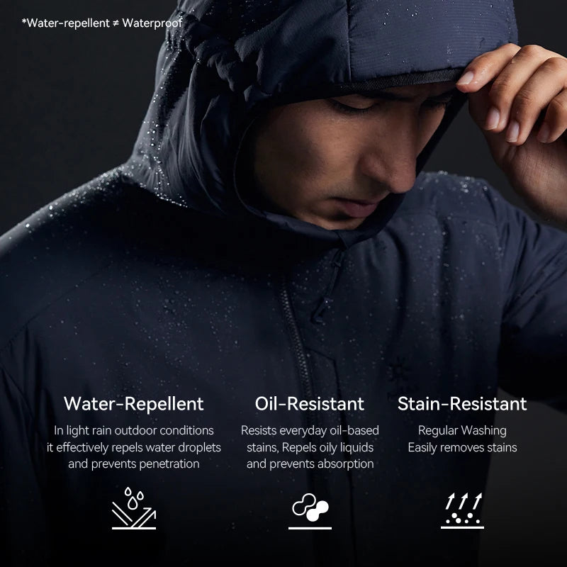 KAILAS RH 80 Packable Insulated Jacket With Primaloft Gold For Men Winter Warm Hoodied Outdoor Sports Jackets KG2330162