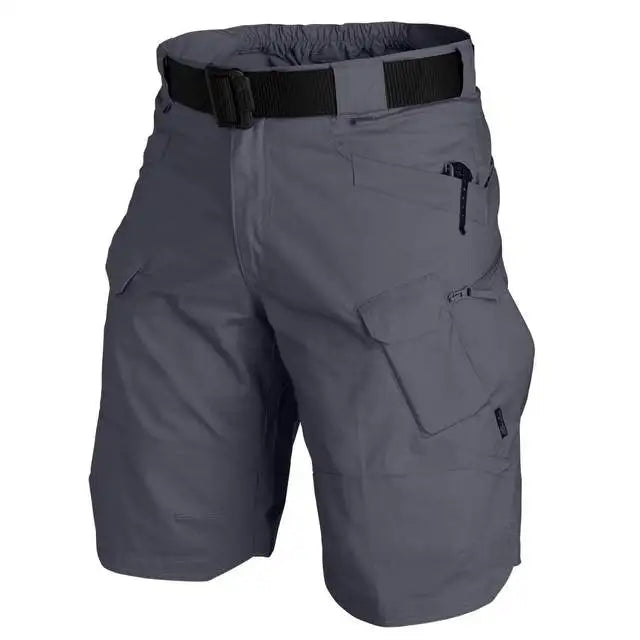Outdoor Cargo Military Men Tactical Shorts for Summer Waterproof Urban Shorts Trekking Camp Pants Multi Pocket Plus Size Hiking