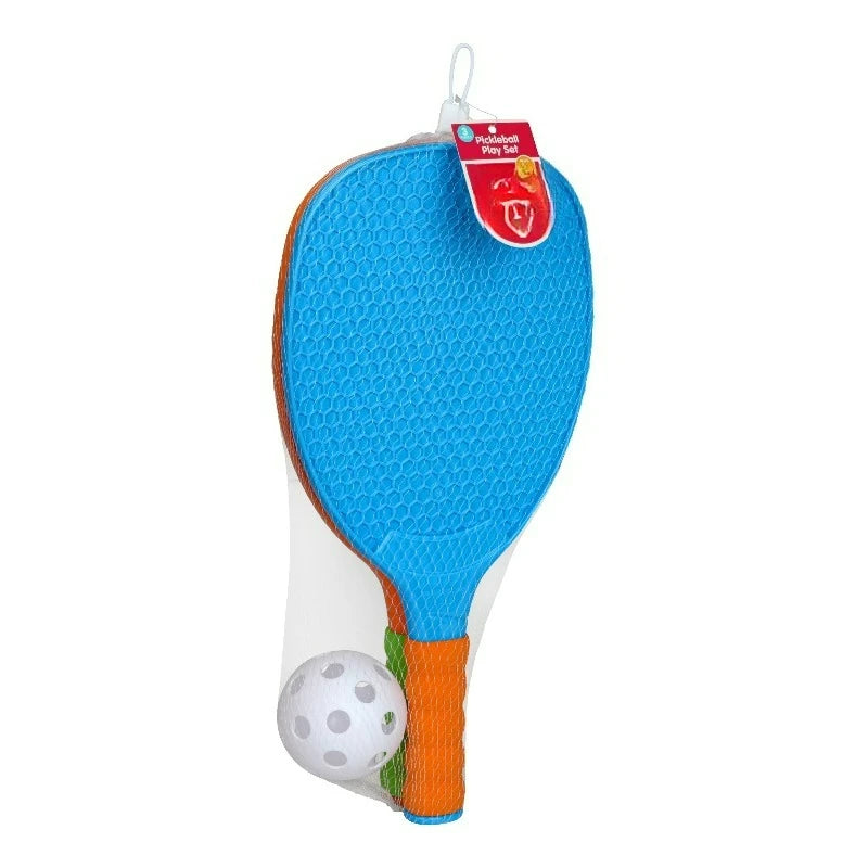 Pickleball Set, 3-Piece Set with 2 Paddles & 1 Ball - All Skill Levels, Children Ages 4+
